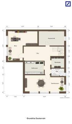 Grundriss Souterrain