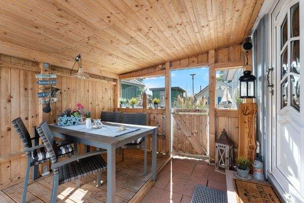 Überdachte Terrasse