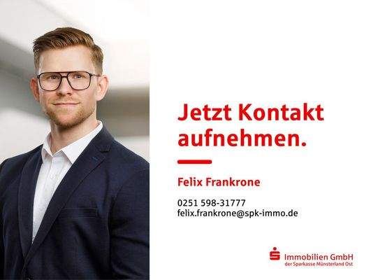 Ihr Ansprechpartner - Felix Frankrone
