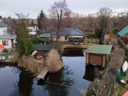 Vogelperspektive Wasserseite