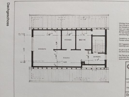Grundriss DG