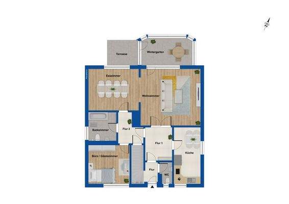 Grundriss Erdgeschoss