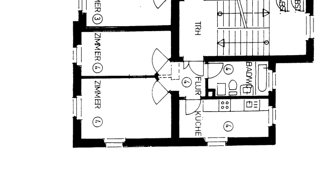 Grundriss Wohnung 4