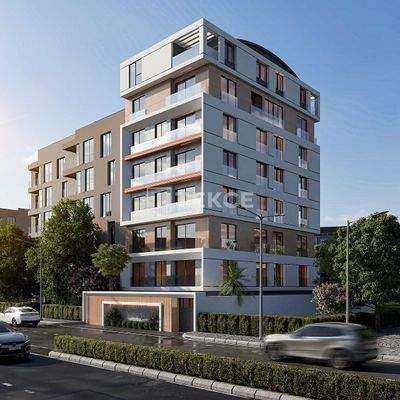 Flats for Sale Only 2 km from the Coast in Muratpaşa