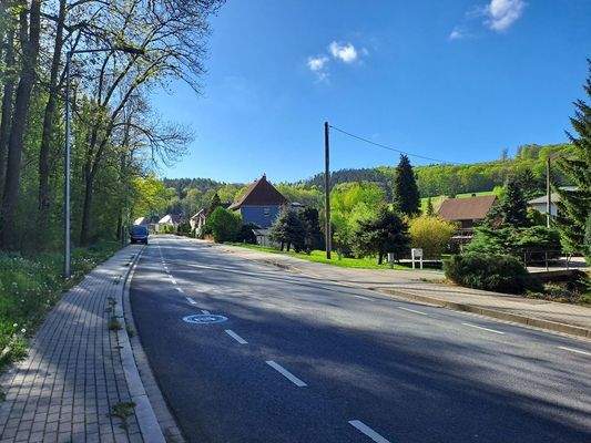 Strasse Richtung Possendorf