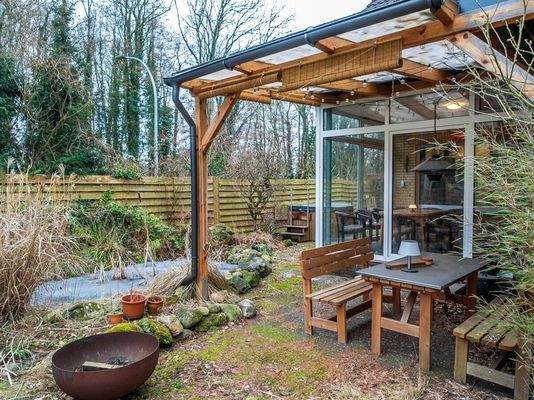 Überdachte Terrasse