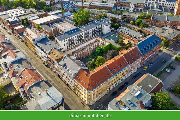 Luftbildaufnahme des Areals