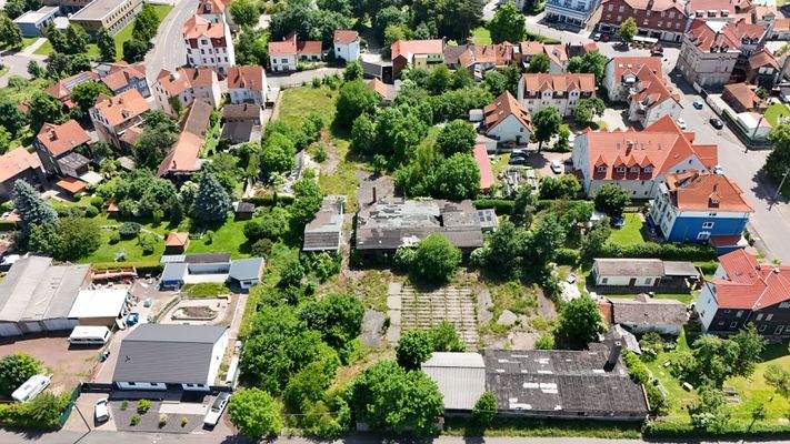 Rückseite Vogelperspektive