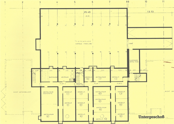 Grundriss UG Teileinheit L2