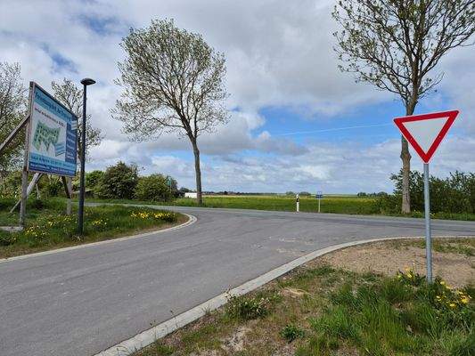 Ein-Ausfahrt Baugebiet