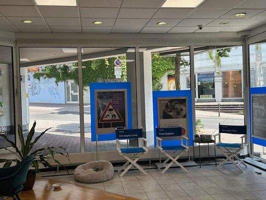 Ansicht aus der Ladenfläche