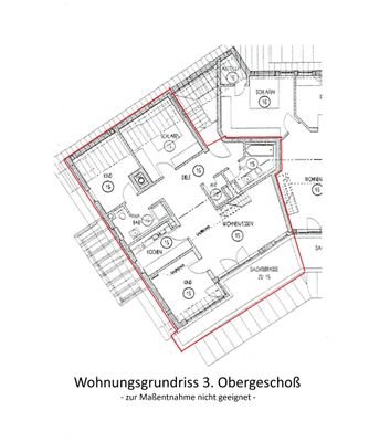 Wohnungsgrundriss 3. OG