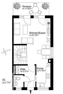 Grundriss Erdgeschoss