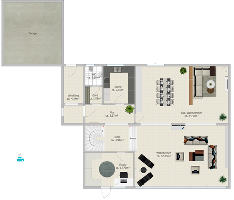 Grundriss EG