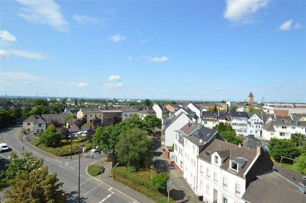 Aussicht Balkon hinten