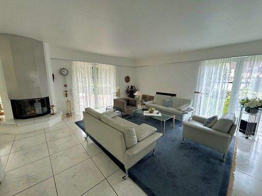 Wohnraum mit Kaminofen