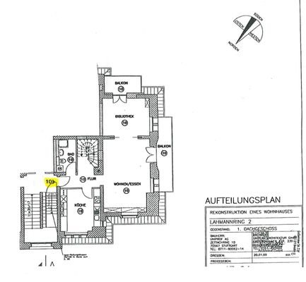 Grundriss 2. Obergeschoss