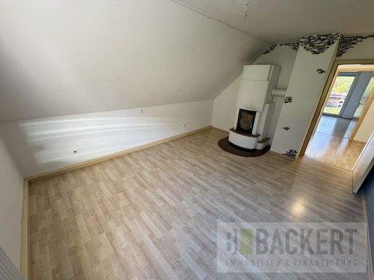 Schlaf-/Wohnzimmer DG