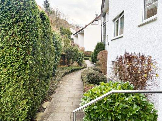 Zugang zum Haus