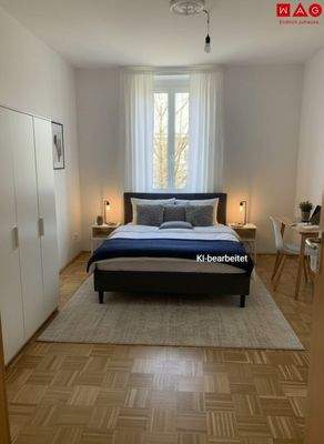 KI generiertes Schlafzimmer