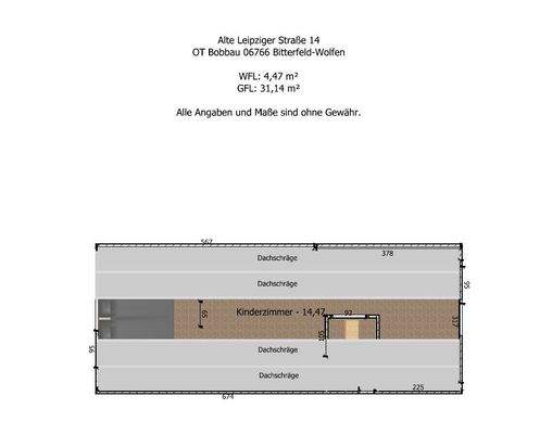 Grundriss Bäckerei DG