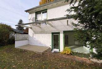 Hausansicht von der Gartenseite