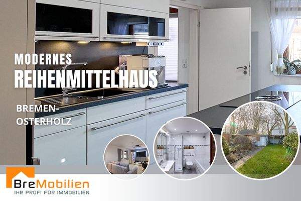 Modernes Reihenhaus