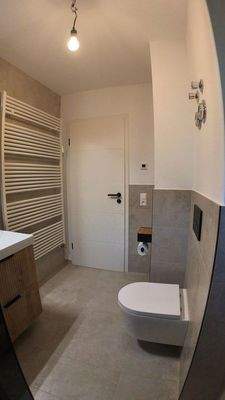 Sicht von der Dusche