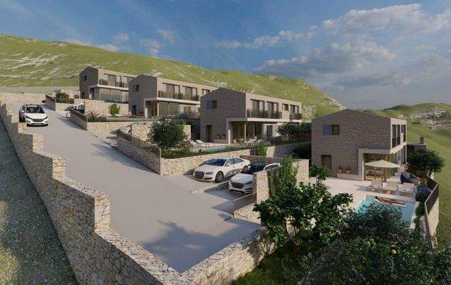 Moderne Architektur direkt am Meer