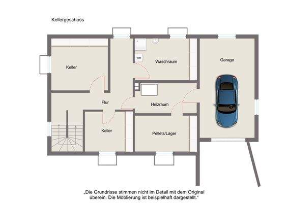 Grundriss Kellergeschoss