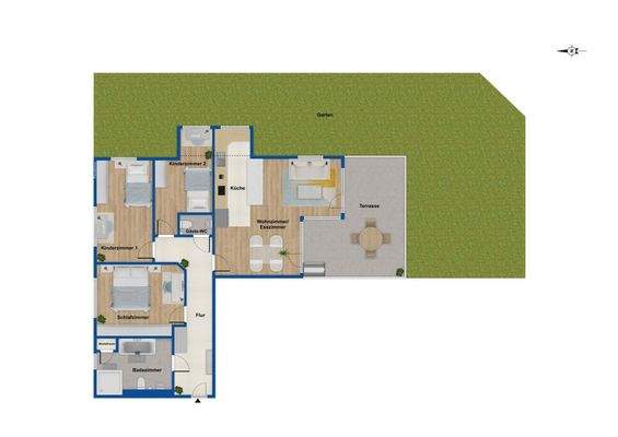 Grundriss Erdgeschoss