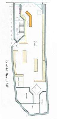 Grundriss EG Gewerbeeinheit