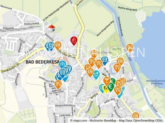 Geolyzer Kartenausschnitt