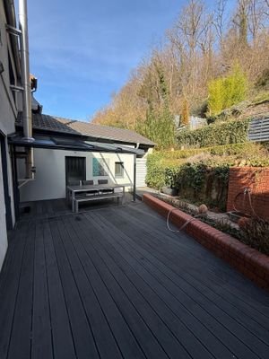 Terrasse mit Alu-Glasdach