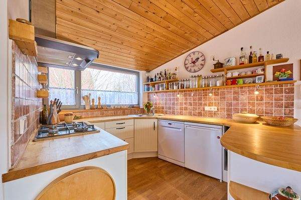 Küche im Obergeschoss