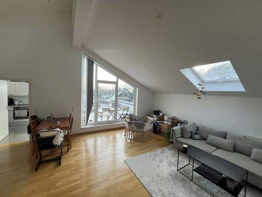 Wohnbereich mit Balkon