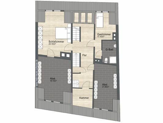 Grundriss Dachgeschoss