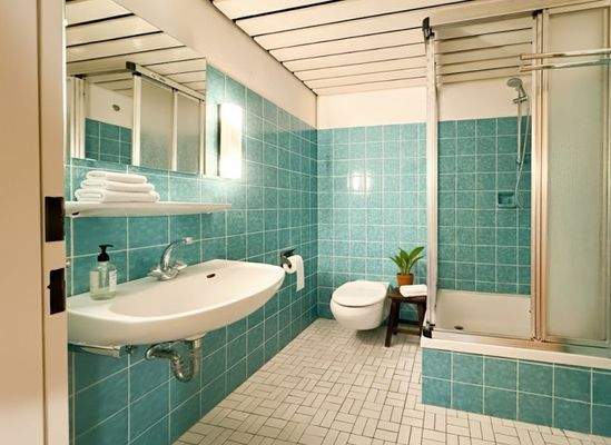 Duschbad im Hanggeschoss