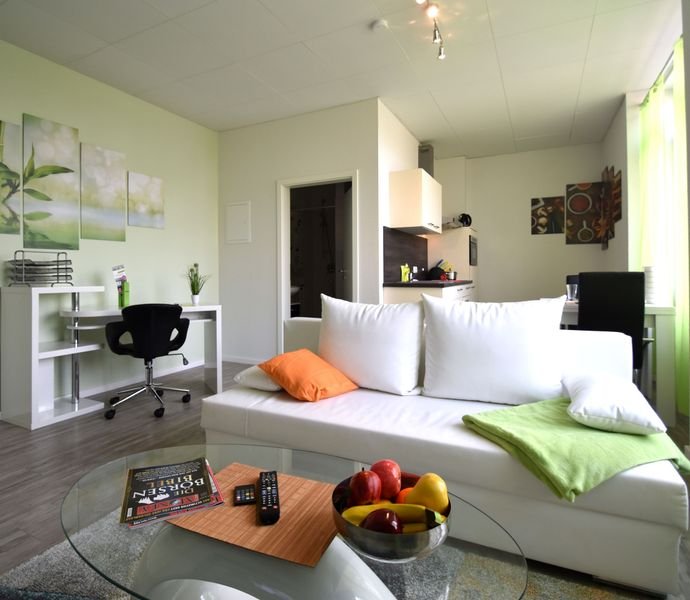 Schöne 2-Zimmer-Wohnung, modern möbliert mit voller Ausstattung, zentral in Raunheim
