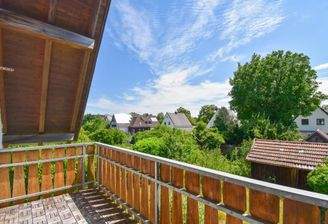 Blick auf Grundstück 