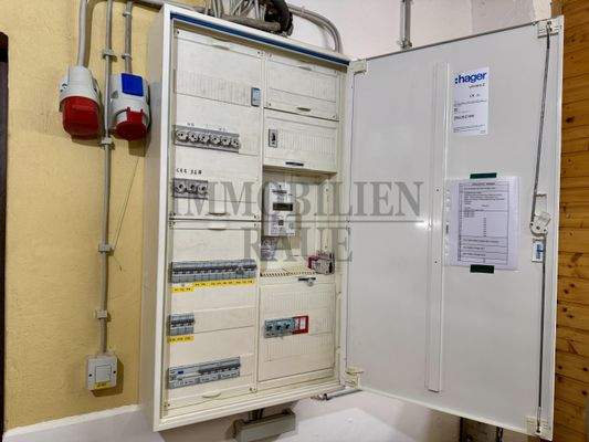 Stromzählerschrank im KG