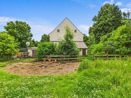 Einfamilienhaus Hinteransicht