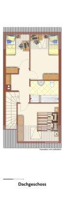 Grundriss Dachgeschoss