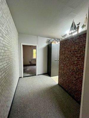 Blick von der Küche zu den Zimmern