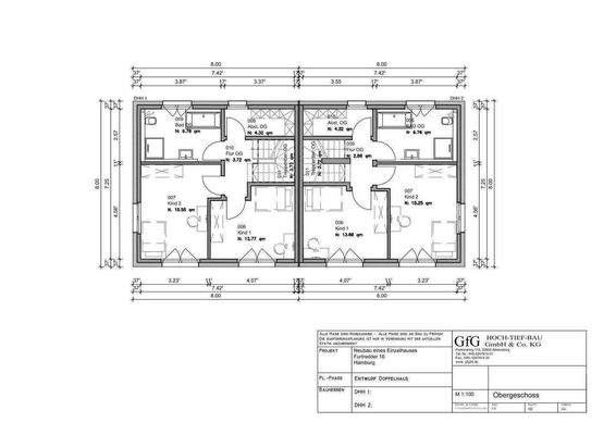 Grundriss Obergeschoss