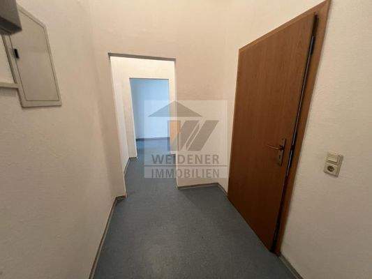 Flur mit Hintereingang