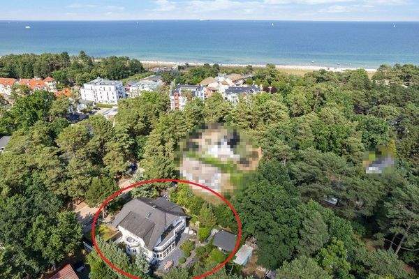 Luftbild mit Süd - Westansicht