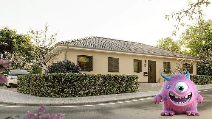 Häuser mit Ratenfressern