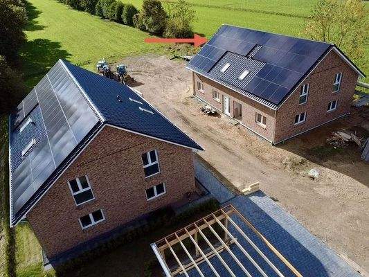 Zwillings-Doppelhäuser