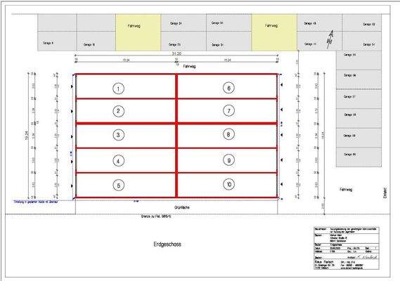 Plan Hallen
